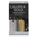 CND Sparkling Silver and Gold Effects Duo
