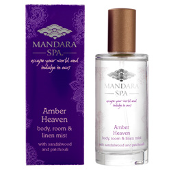 Mandara Spa Amber Heaven Body, Home & Linen Mist