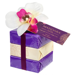 Mandara Spa Exotic Soap Stack