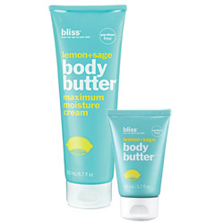 Bliss Lemon & Sage Body Butter & Travel Size