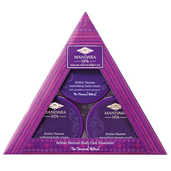 Mandara Spa Amber Heaven Body Care Essentials